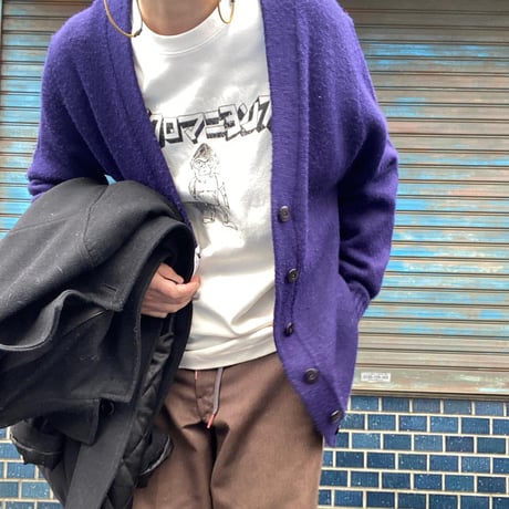 [USED] vintage ACRYL ニットカーディガン