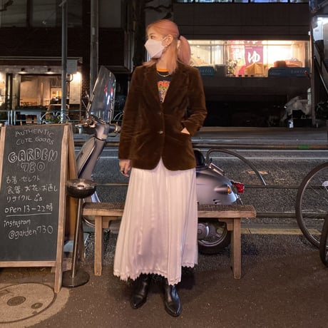 [USED] ベルベットテーラード JACKET