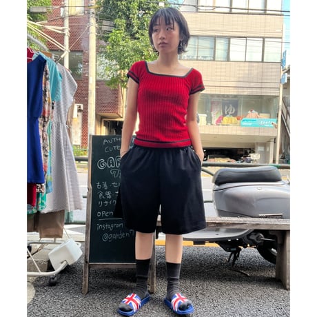 [USED]RED❤️ニットtops