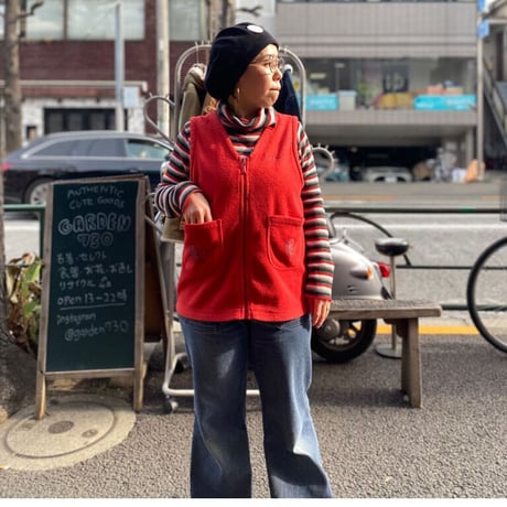[USED] L.LBean GIRL’Sフリースベスト