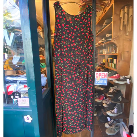 [USED]  バラ総柄ワンピース🌹