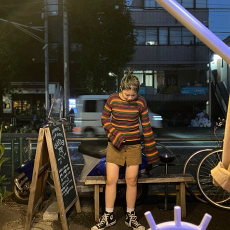 [USED]made in France 袖広がりニット❣️