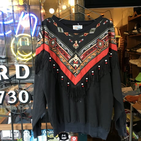 [USED] 80's フリンジ SWEAT