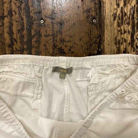 [USED]  白☠️CARGO PANTS