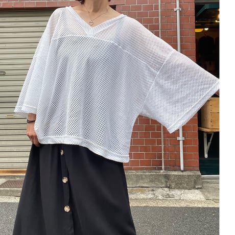 [USED]  BIG!! メッシュフットボールTee