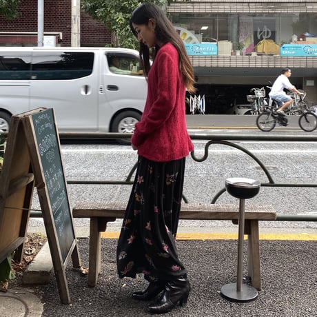 [USED] 真っ赤なモヘアKNIT❤️