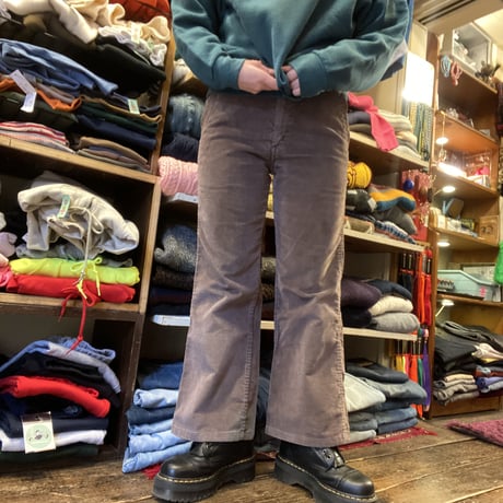 [USED]  70's Levis フレアパンツ/BROWN