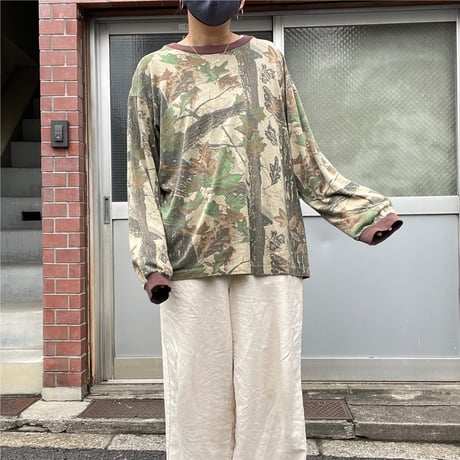 [USED] vintage "RealTree®︎” CAMO ロンTee