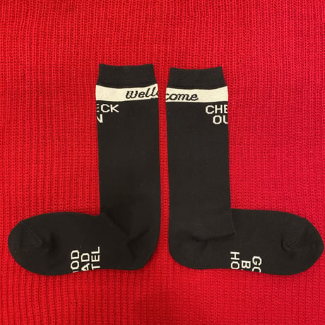 [Aquvii] GOOD BAD HOTEL "IN-OUT SOCKS"