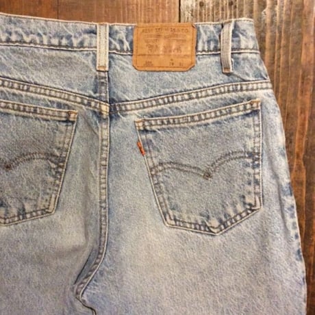 [USED] Levis 550 STUDENT カットオフ