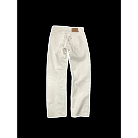 [USED] Levi's"501" WHITE (W29/L30)