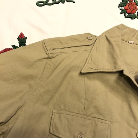 [SELECT] フランス軍 DEADSTOCK CHINOシャツ