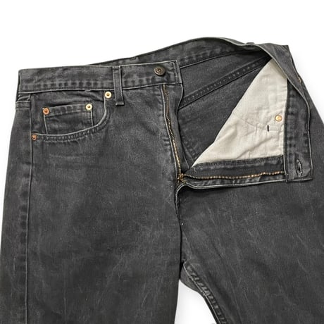 [USED] Euro Levi's 膝下 DENIM SHORTS orange tab BLK!🍊🖤