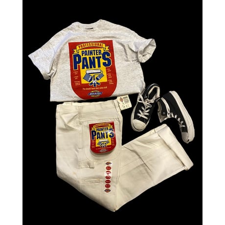 [USED] 90's Dickies "PAINTER "プリントTee