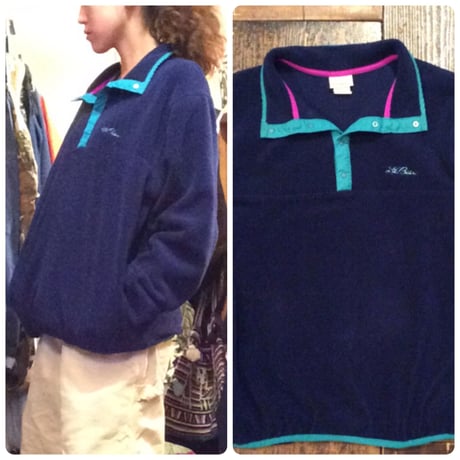 [USED] L.L. bean 筆記体ロゴ フリース