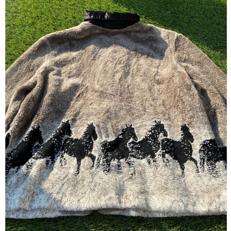 [USED] 馬柄〜🐎ボアジャケット🖤