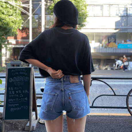 [USED] Levis 赤耳カットオフショーツ