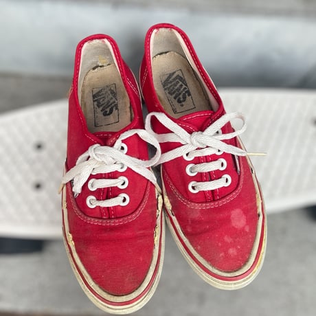 [USED] 90's VANS AUTHENTIC /22cm
