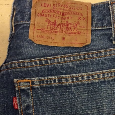 [USED] Levis Ladys 501 high-waistデニム