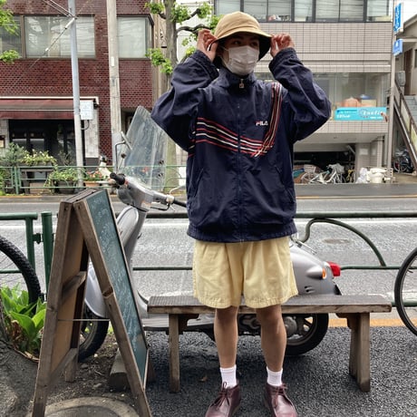[USED] "TOMMY HILFIGER" ツータック ショーツ
