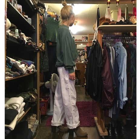 [USED] ポロシャツ素材のLONG Tee