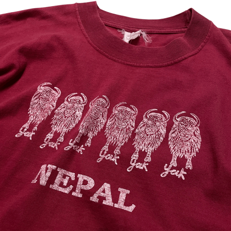 [USED] NEPAL "YAK" SOUVENIR S/S TEE