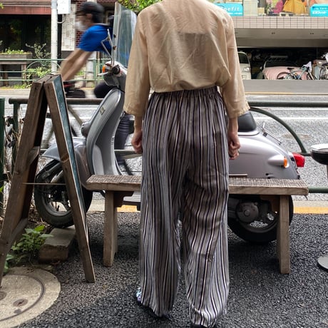 [USED] made in U.S.A. ストライプ EASY PANTS！