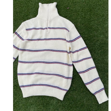[USED] HALF ZIP ニット