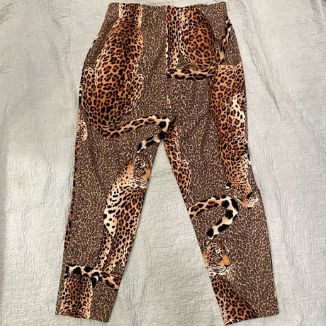 [USED] レオパードクロップド丈イージーPANTS！