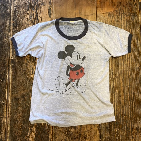 [USED] Mickey♡ リンガー Tee