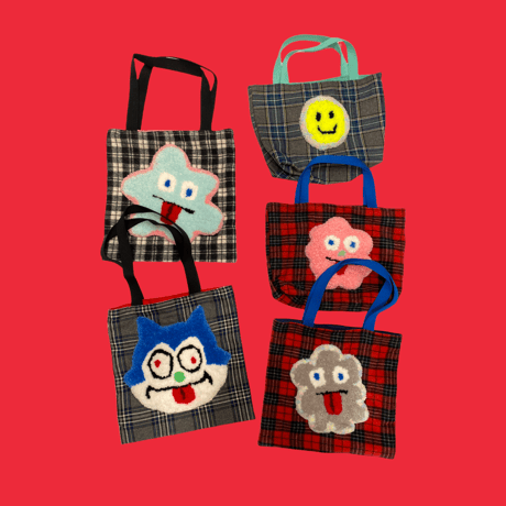 [BENICOTOY] モコモコ キャラTOTE
