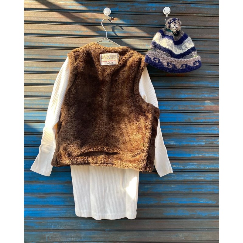 USED] Schott RANCHER スエード×ボア ベスト | garden730