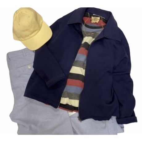 [USED] NAVY SWEAT JACKET！