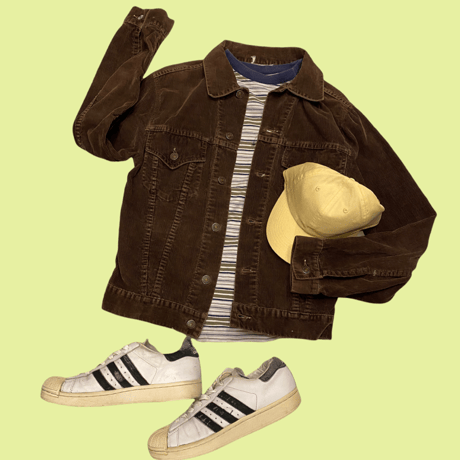 [USED]  80's Levi's コーデュロイ JKT♡BROWN