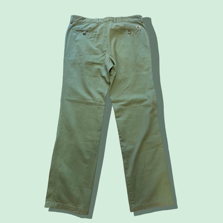 [USED] LACOSTE color  CHINO PANTS