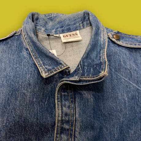 [USED] vintage GUESS🤎DENIM JKT