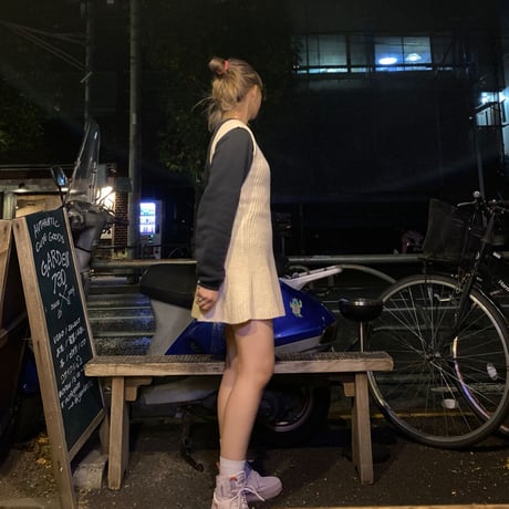 [USED] うしろも可愛い♡ニットワンピース