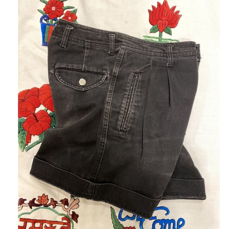 ［USED］色褪せBLACKDENIM♡