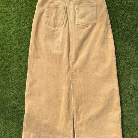 [USED] ハイウエスト スリットコーデュロイSKIRT