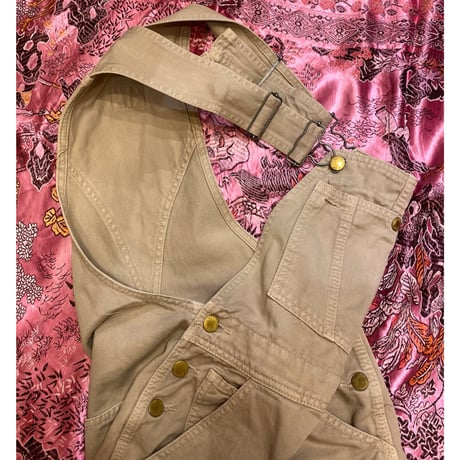 ［USED］Levis beigeOVERALL