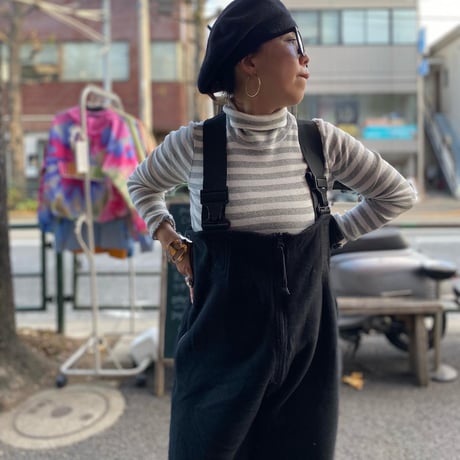 [USED] リブ入りCOTTONタートルネック