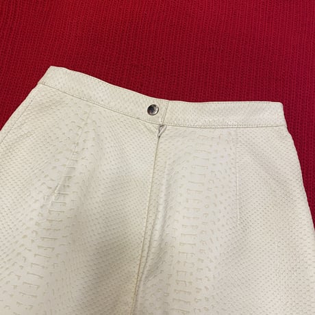 [USED] American Apparel レザータイトミニSKIRT♡