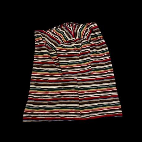 [USED]colorfulボーダーTee