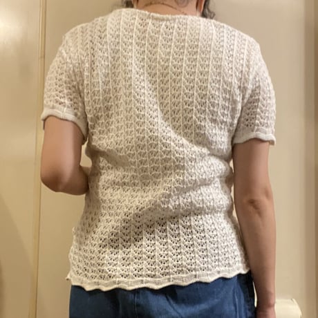 [USED] かぎ編み🤍 ACRYL KNIT