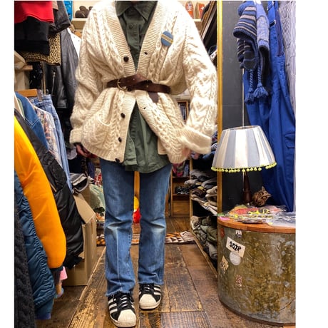 [USED] アランニットカーディガン