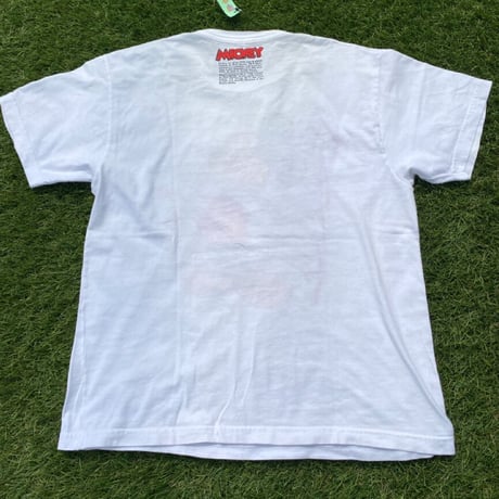 [USED] OLD 染み込みプリント Mickey Tee  ❤️