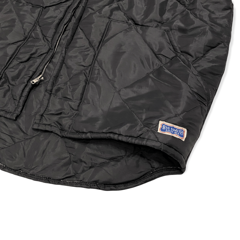80's BIG SMITH アメリカンヴィンテージ　キルティングベスト 80's BIG SMITH キルティングベスト “BLACK” - used&vintage box
