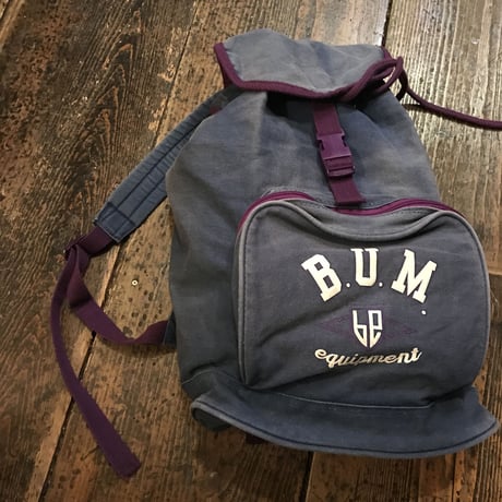 [USED] 80~90's "B.U.M equipment" COTTON リュック