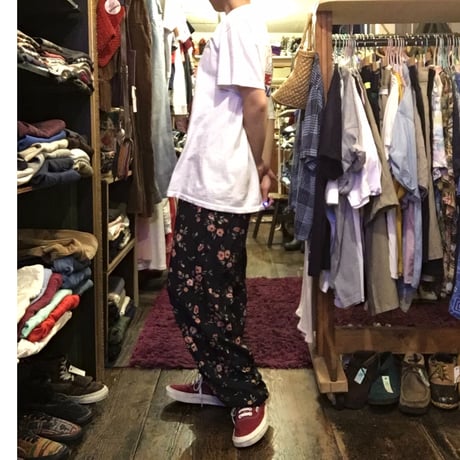 [USED] 花柄イージーpants