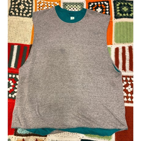 [USED] ノースリーブ W-FACE Tee